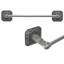 Juliane Grace 24 inches c.c. {approximately} towel bar with 213 Swarovski Clear & Aurore Boreale Crystals with 5/8 smooth center in Chalice-571536951