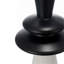 Lampe de table en aluminium noir D15x26,7