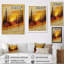 «Winter Sunset In Alaska Forest», reproduction d'art sur toile, paysage noir-615067536-615067537-615067543