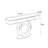 Modern light luxury simple console table-1643844819