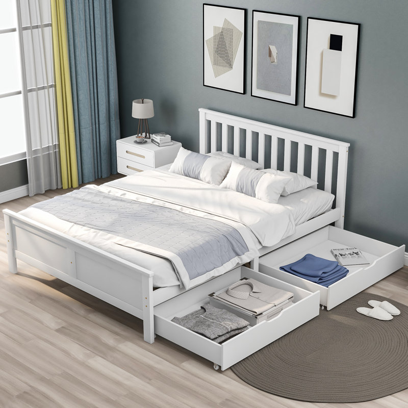 Curra Frame Bed, Double (4'6)