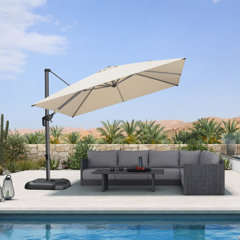 304cm Cantilever Parasol, Beige