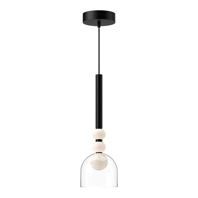 Rise 1 - Light LED Pendant, Black
