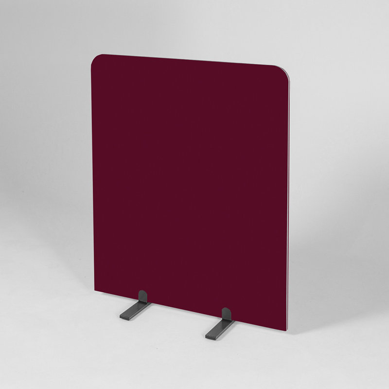 Wood Panel, 180cm H x 120cm W x 3cm D, Dark Wine