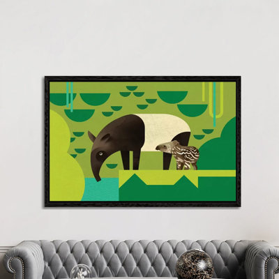 Tapir 1 Piece Wall Art on Canvas