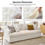 Lucie 88" Slipcovered Sofa-655919695