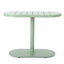Bistro d'extérieur en bleu sarcelle mat - fabriqué en fer, convient au patio et au jardin, 2 chaises de table en fer pour le jardin, bleu sarcelle, pour le jardin-1233760328