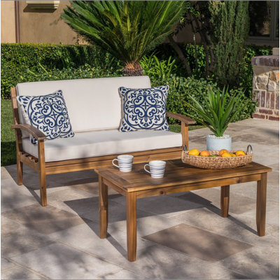 PEYTON LOVE SEAT + COFFEE TABLE
