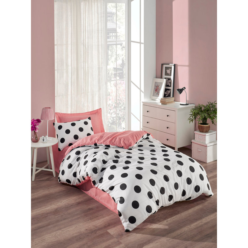 Ensemble de housse de couette Helari, Jaune, Housse de couette simple + 1 taie d'oreiller 31 po