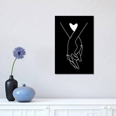 " Holding Hands " Acrylic Painting