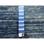 Tapis oriental rond en laine bleu noué à la main 9 pi 0 po x 9 pi 0 po - MOA10266703