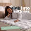 Silentnight Luxury Hotel Collection Bed Set with 13.5 Tog Duvet, Piped Pillow Pair and 5cm Mattress Topper-87788302