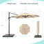 Parasol en porte-à-faux 11 pi Danasha-943911818