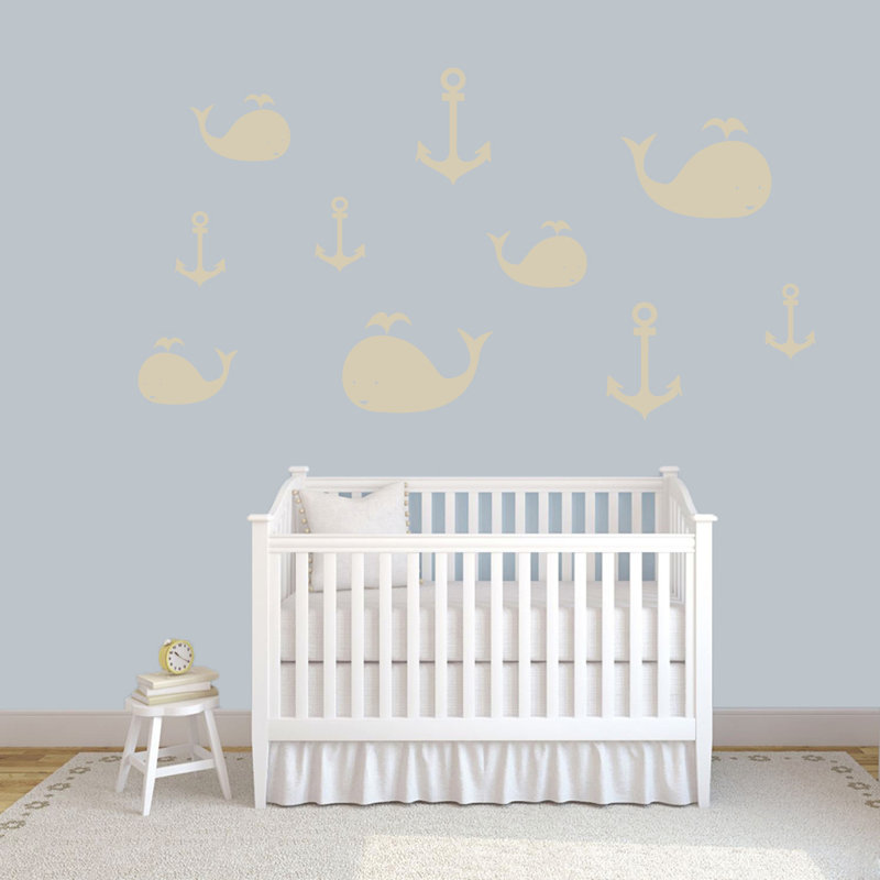 Nautical & Beach Non-Wall Damaging, Beige