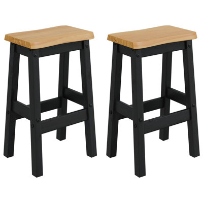 Solid Wood Counter Stool
