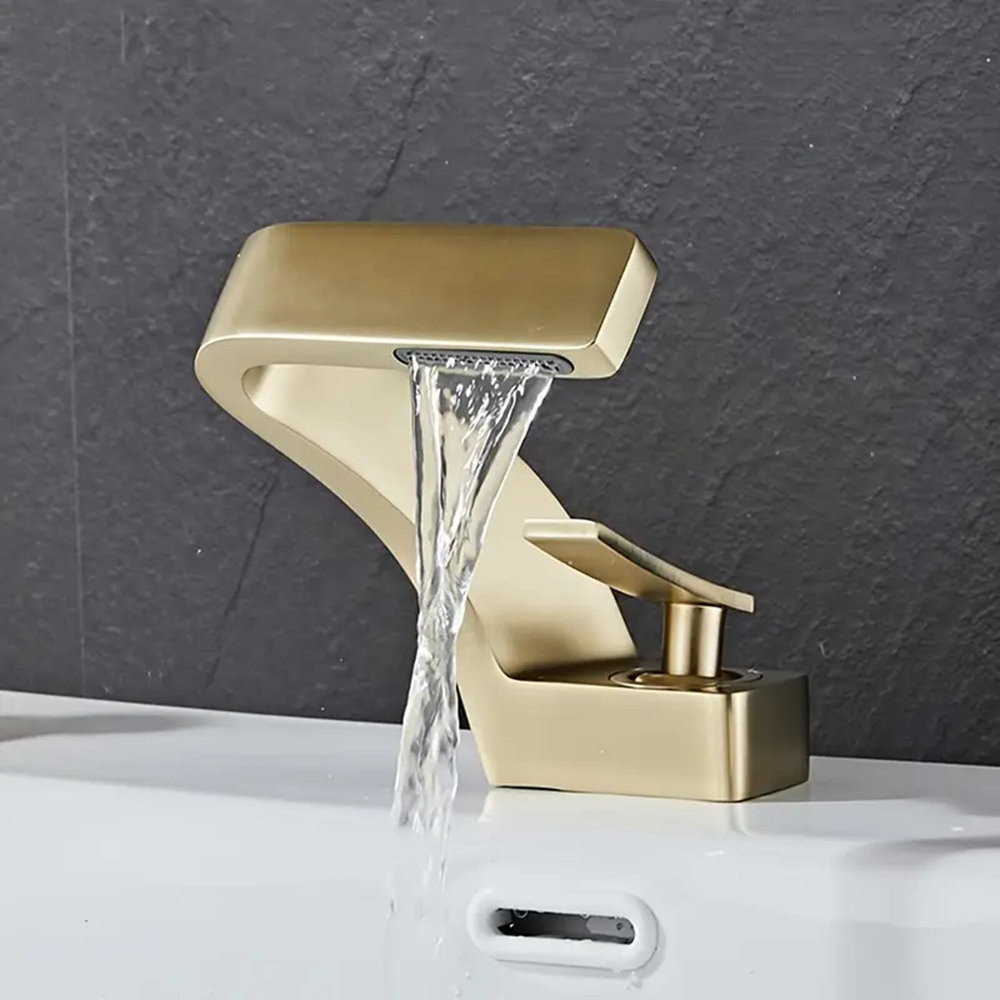 Single-Hole Single-handle Bathroom Faucet Senlesen 