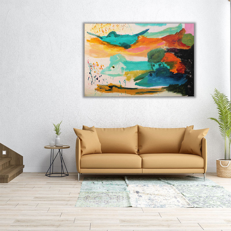 «Floating», reproduction d'art sur toile, H 24 po x l 36 po