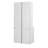 83.4"Tall Storage Bookshelf With LED Lighting, 2 Drawer And 3 Open Shelves
