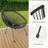 3-Piece Acapulco Wicker Patio Bistro Set With 2 Chairs & Glass Table-78267451