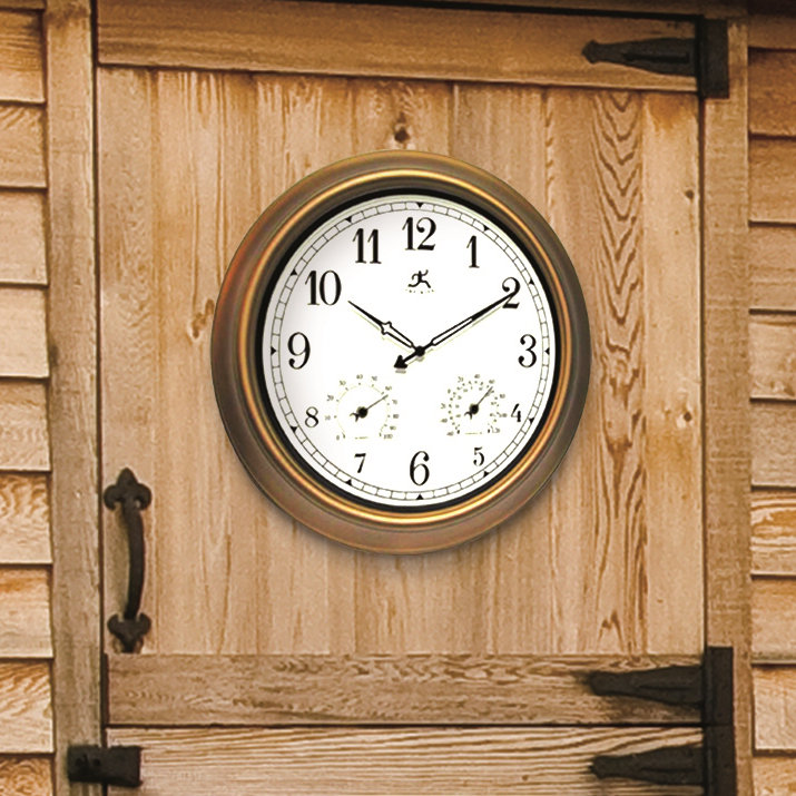 Horloge murale 18 po Eclipse