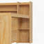 Lit de jour en bois avec tablettes de rangement, lit multifonctionnel avec lit gigogne et bureau -1404480919-1404480918