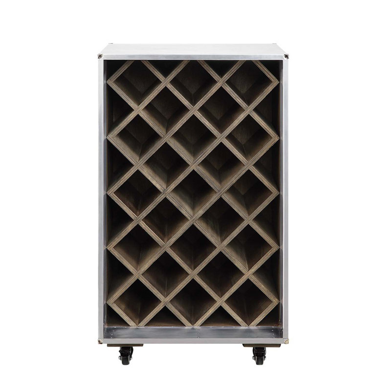 Armoire à vin Raini, aluminium