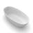 61 Inch Small Size Artificial Stone Solid Surface Freestanding Bathroom Bathtub