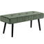 Banc rembourré 39,4 po Velours côtelé-1170276525