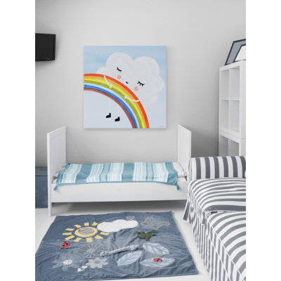 «Gadbois Rainbow Hug», reproduction sur toile tendue