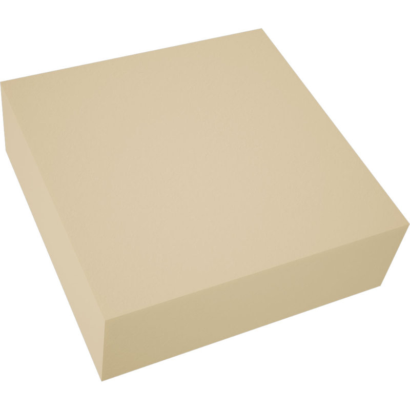 Rosette standard à bord carré Sedgwick (paquet de 4), H 3 po x l 3 po x P 1 po