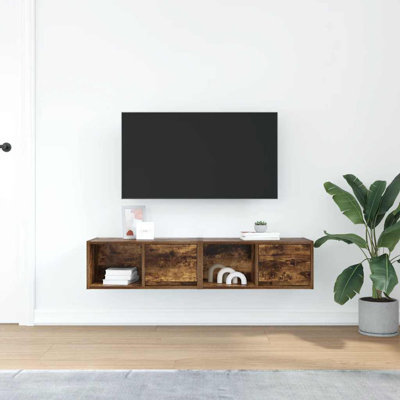 TV Cabinets 2 Pcs 80X31x25.5 Cm Engineered Wood