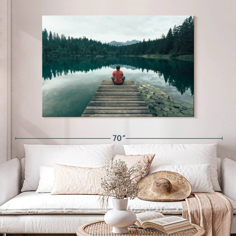 Alvord Lake Reminiscing, 34" H x 51" W