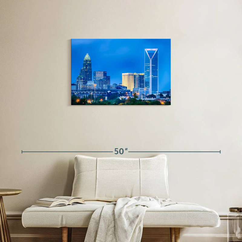 Kavia Charlotte City Skyline, 20" H x 30" W