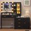 Coiffeuse avec lumières Caryol-839350149