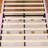 Wood Frame Twin Size Upholstered Rainbow Design Bed With Storage Drawer-1010876003