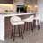 Aoibh Swivel Upholstered Counter Stool with Metal Frame-71087364-71087363