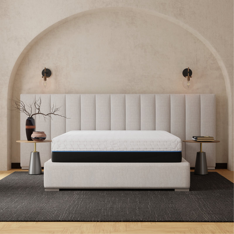 Matelas en mousse viscoélastique infusée de cuivre, Très grand lit, 12"