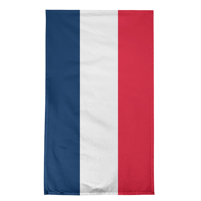 Serviette de thé à rayures tampa bay team retour, Navy Blue//Red Basketball, Mixte de coton