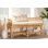 Cahl Rattan Bench