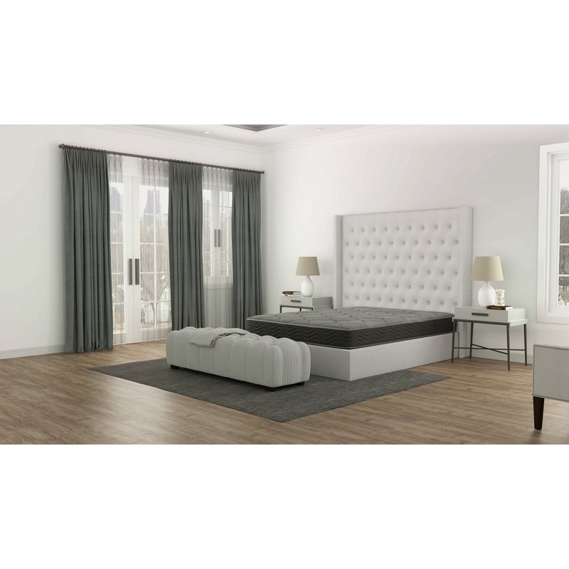 Matelas à ressorts ensachés CS Hybrid, Grand lit