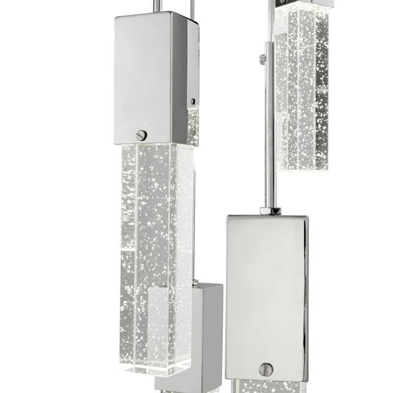 Luminaire suspendu cascade 9 lumières