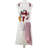 Christmas No Pattern Cotton Bib Apron
