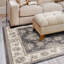 Tapis oriental gris / ivoire Arnot-21442319