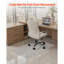 Tapis de chaise 30 po x 48 po transparent pour plancher dur