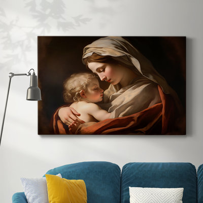 Religion Lxxix - Toile tendue avec châssis de qualité supérieure - Prêt à être accroché