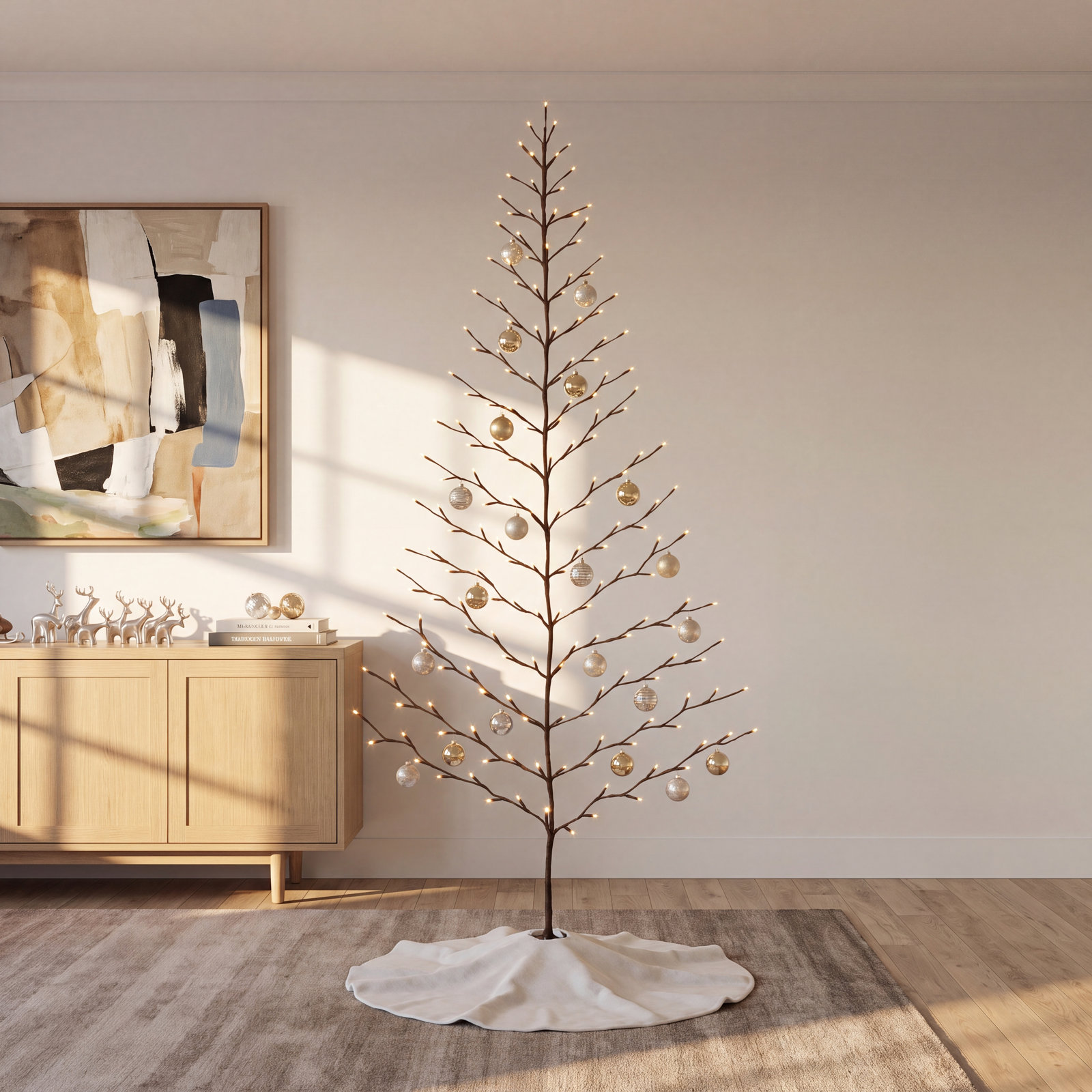 72'' Lighted Trees & Branches