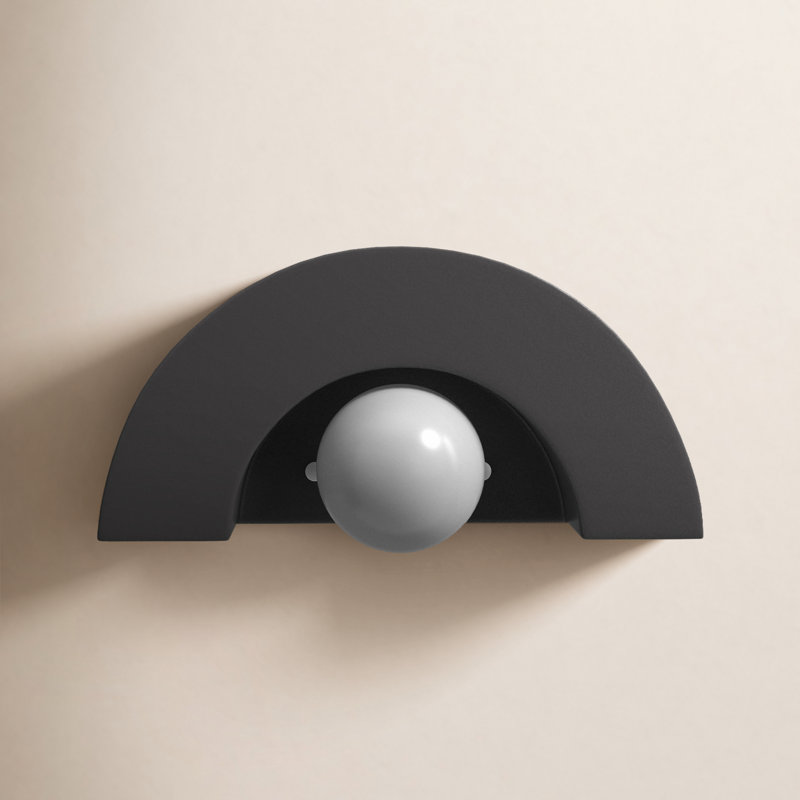 Payam Ceramic Half Moon, Carbon Matte Black