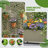 Outdoor Planter Box with Wheels-1908665722
