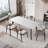 Avianne Unfinished Metal Base Dining Table