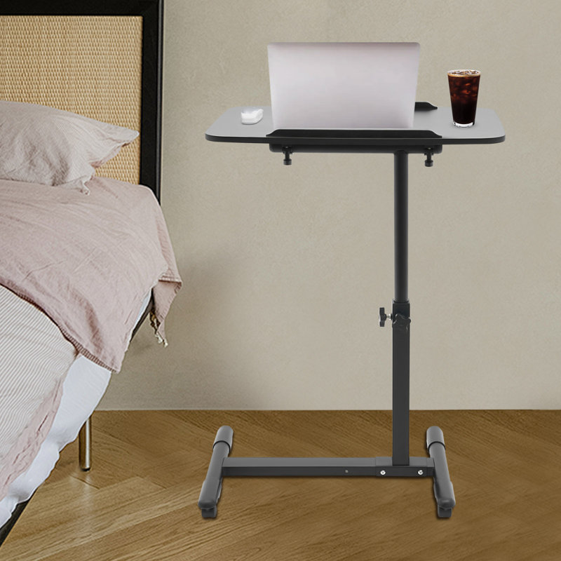 Table de chevet à hauteur ajustable pour hôpital et maison